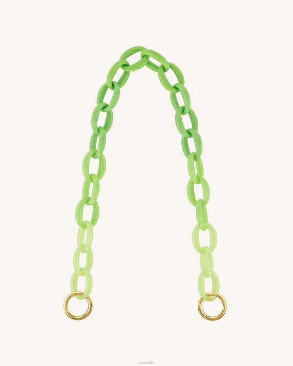 Green JW PEI Mya Gradient Acrylic Chain Strap VV8B269
