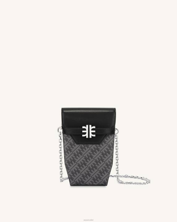 Iron Black JW PEI FEI Chain Phone Case VV8B211