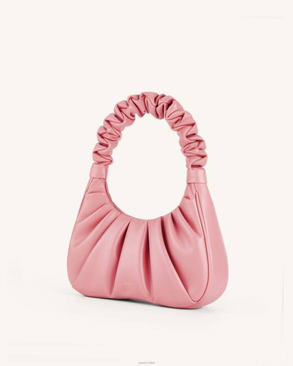 Coral Almond JW PEI Gabbi Ruched Hobo Handbag VV8B83