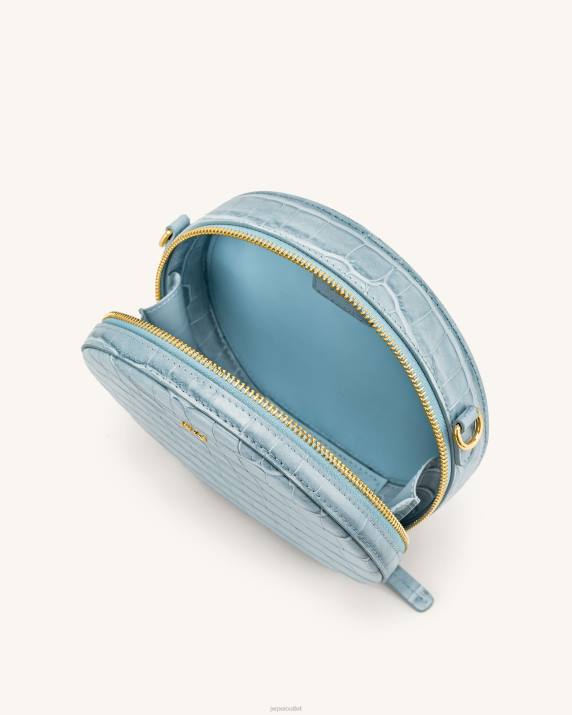 Ice Croc JW PEI Luna Gradient Acrylic Chain Circle Shoulder Bag VV8B73